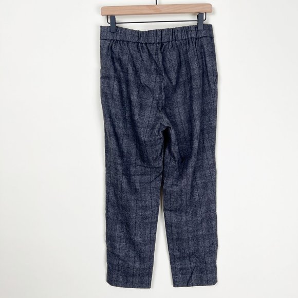 Aritzia Babaton Conan Cashmere Wool Stretch Dress Pant Crop Trousers Plaid Check - Picture 13 of 16